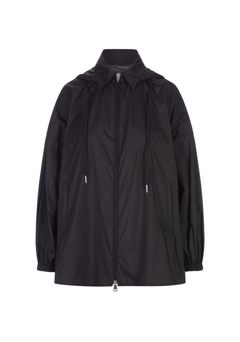 Giacca a Vento Nera Con Arricciatura Dietro MONCLER | 093-2F00013 596TM999